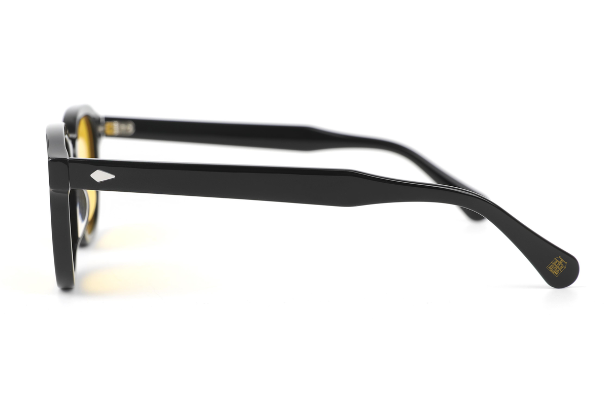 Yellow::Maison Dazure Starboy sunglasses temple arm detail