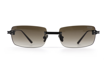 Maison Dazure F$%K OFF sunglasses front view