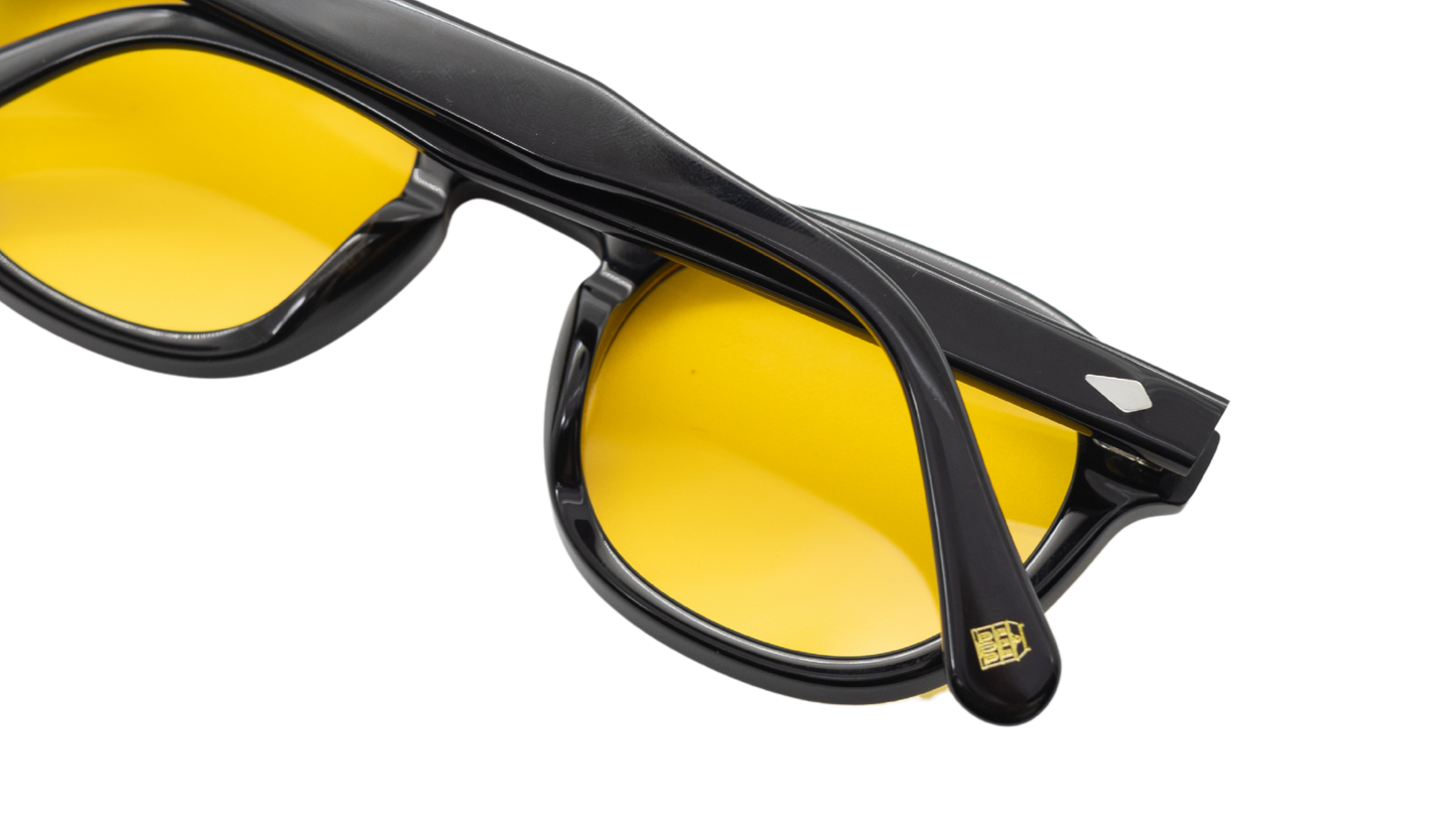 Maison Dazure Starboy sunglasses folded view