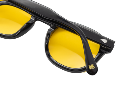 Maison Dazure Starboy sunglasses folded view