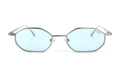 Blue::Maison Dazure en forme sunglasses front view