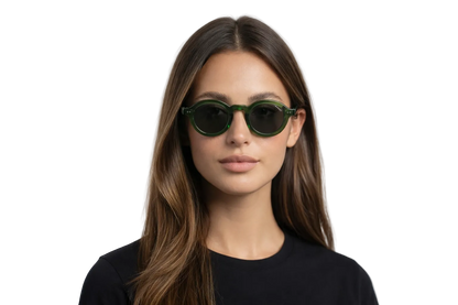 Maison Dazure Bon Ski sunglasses on model
