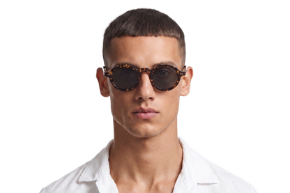 Bon Ski, Brown, model wearing, transparent background
