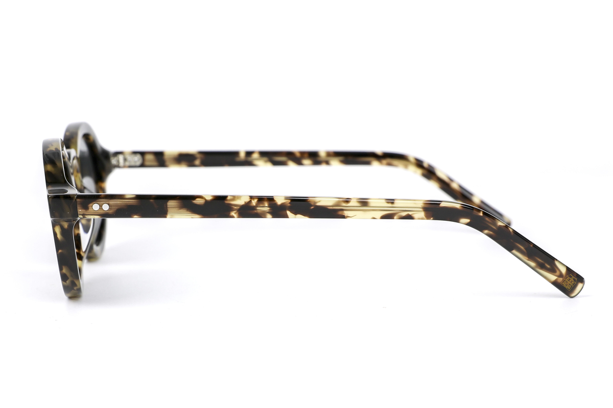 Brown::Maison Dazure Bon Ski sunglasses side profile