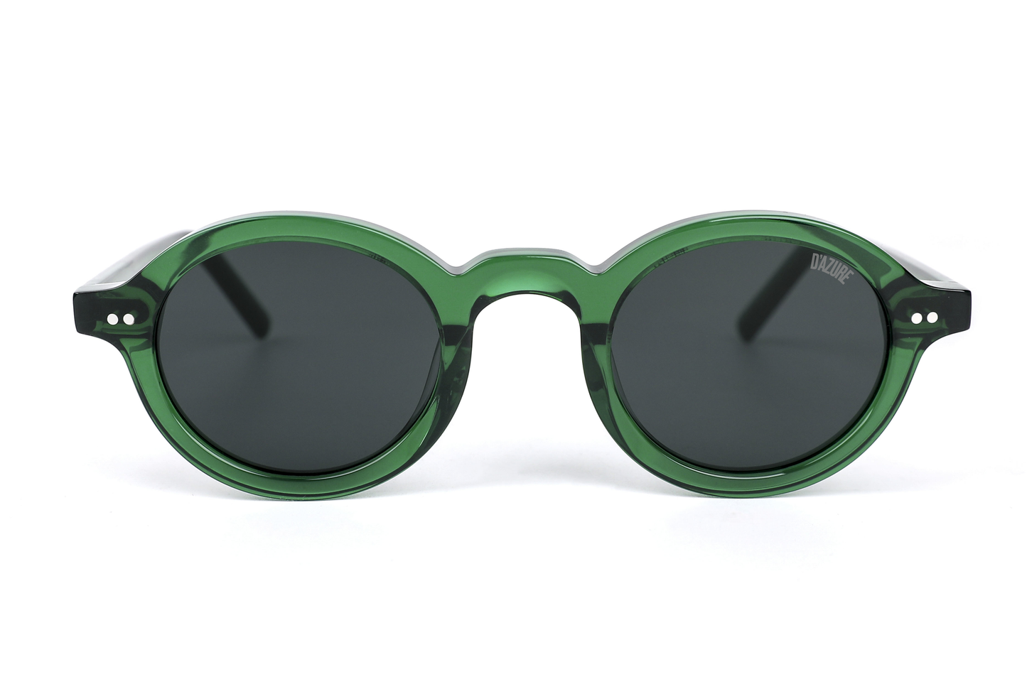 Green::Maison Dazure Bon Ski sunglasses front view