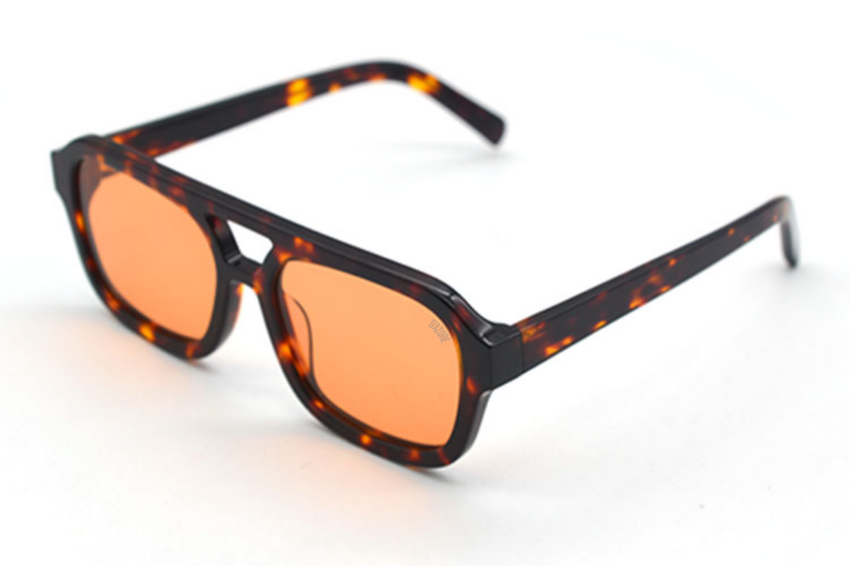 Orange::Maison Dazure That's Niche sunglasses side profile